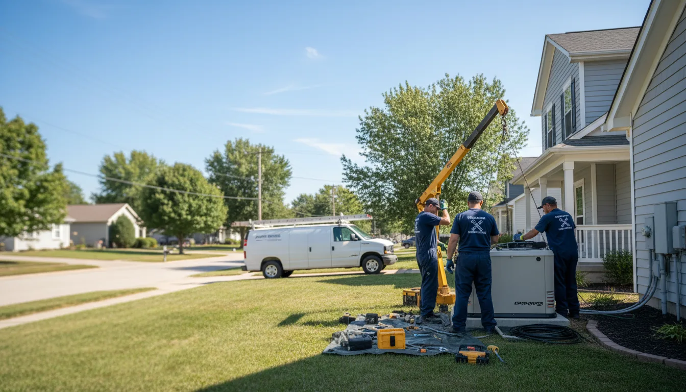 Generator Installation in Bismarck, IL near me